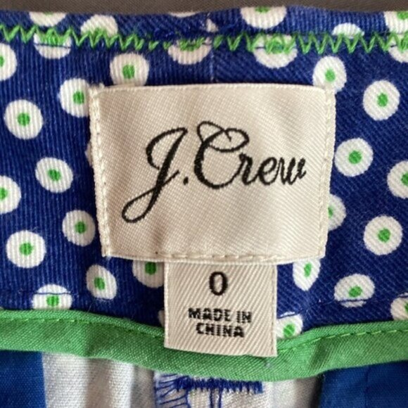 J Crew stretch printed chino Shorts 6.5 inseam - Picture 8 of 9